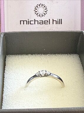 Michael Hill Cubic Zirconia Sterling Silver ring